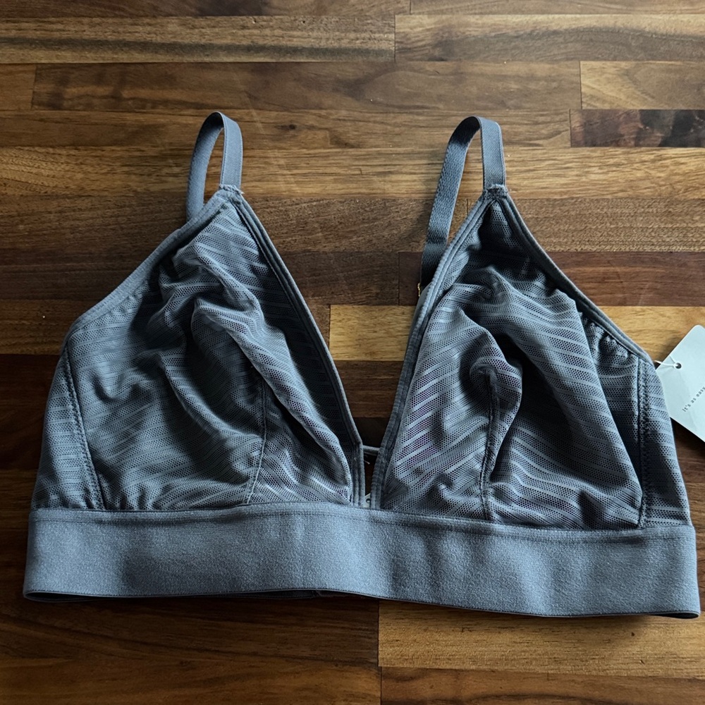 Lively Charcoal Bralette